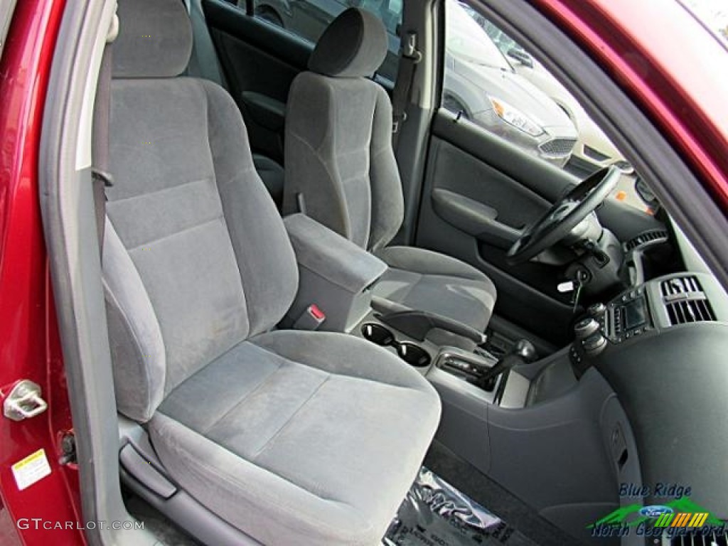 2003 Accord EX Sedan - Redondo Red Pearl / Gray photo #14