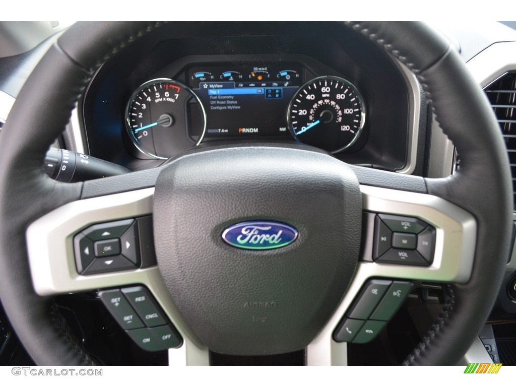 2017 F150 Lariat SuperCrew 4X4 - Ruby Red / Black photo #21