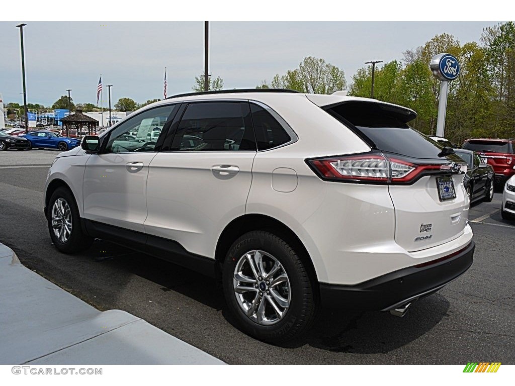 2017 Edge SEL AWD - White Platinum Metallic / Dune photo #22