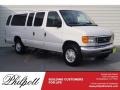 Oxford White 2007 Ford E Series Van E350 Super Duty XLT 15 Passenger