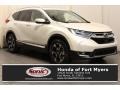 2017 White Diamond Pearl Honda CR-V Touring  photo #1