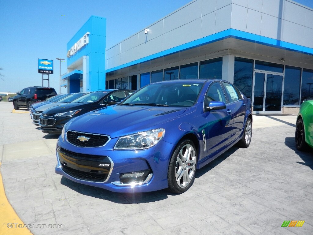 Slipstream Blue Metallic 2017 Chevrolet SS Sedan Exterior Photo #119880824