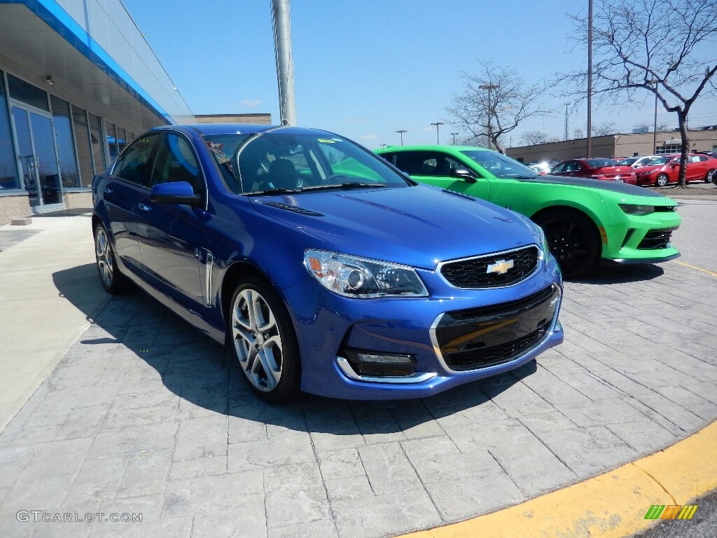 2017 SS Sedan - Slipstream Blue Metallic / Jet Black photo #3