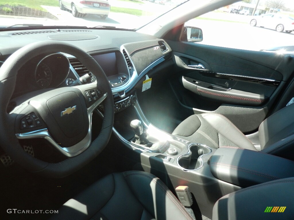 Jet Black Interior 2017 Chevrolet SS Sedan Photo #119880932