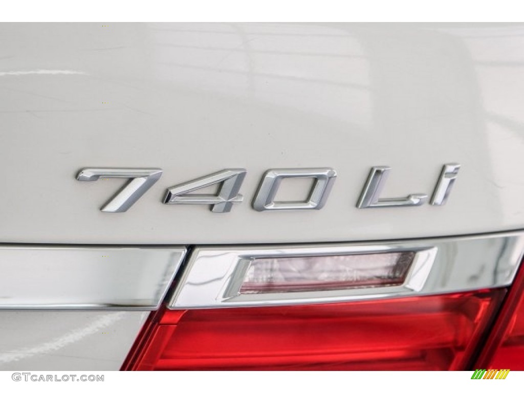 2012 7 Series 740Li Sedan - Alpine White / Oyster/Black photo #7