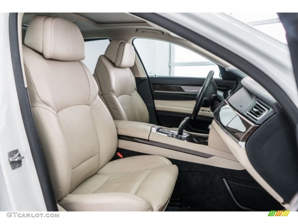 2012 7 Series 740Li Sedan - Alpine White / Oyster/Black photo #12
