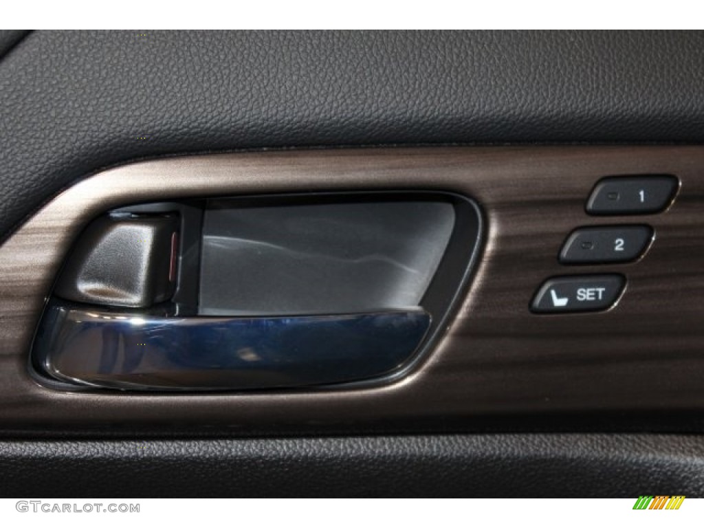 2017 Accord EX-L V6 Sedan - Crystal Black Pearl / Black photo #10