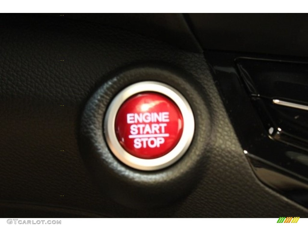 2017 Accord EX-L V6 Sedan - Crystal Black Pearl / Black photo #22