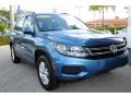 Pacific Blue Metallic - Tiguan S Photo No. 2