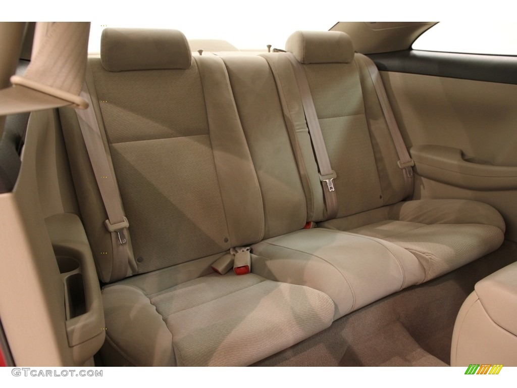 2008 Solara SE V6 Coupe - Super Red 5 / Ivory photo #17