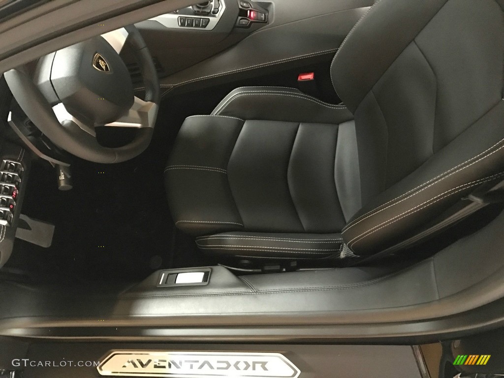 2017 Lamborghini Aventador LP700-4 Coupe Front Seat Photo #119885263