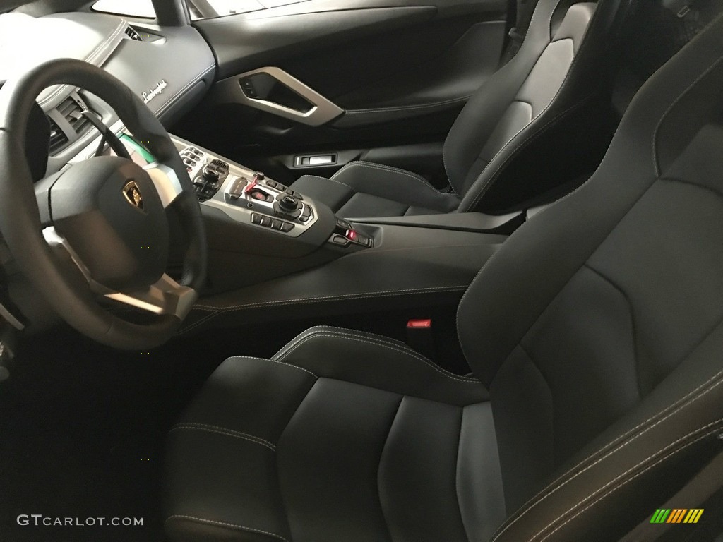 2017 Lamborghini Aventador LP700-4 Coupe Front Seat Photo #119885320