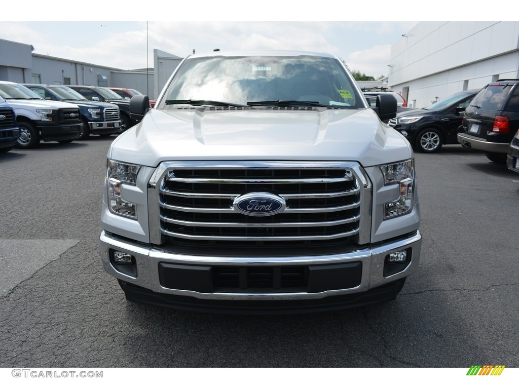 2017 F150 XLT SuperCrew - Ingot Silver / Earth Gray photo #4