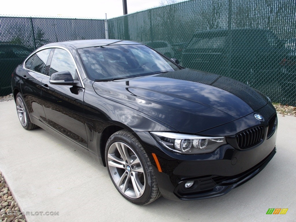 Jet Black 2018 BMW 4 Series 430i xDrive Gran Coupe Exterior Photo #119886685