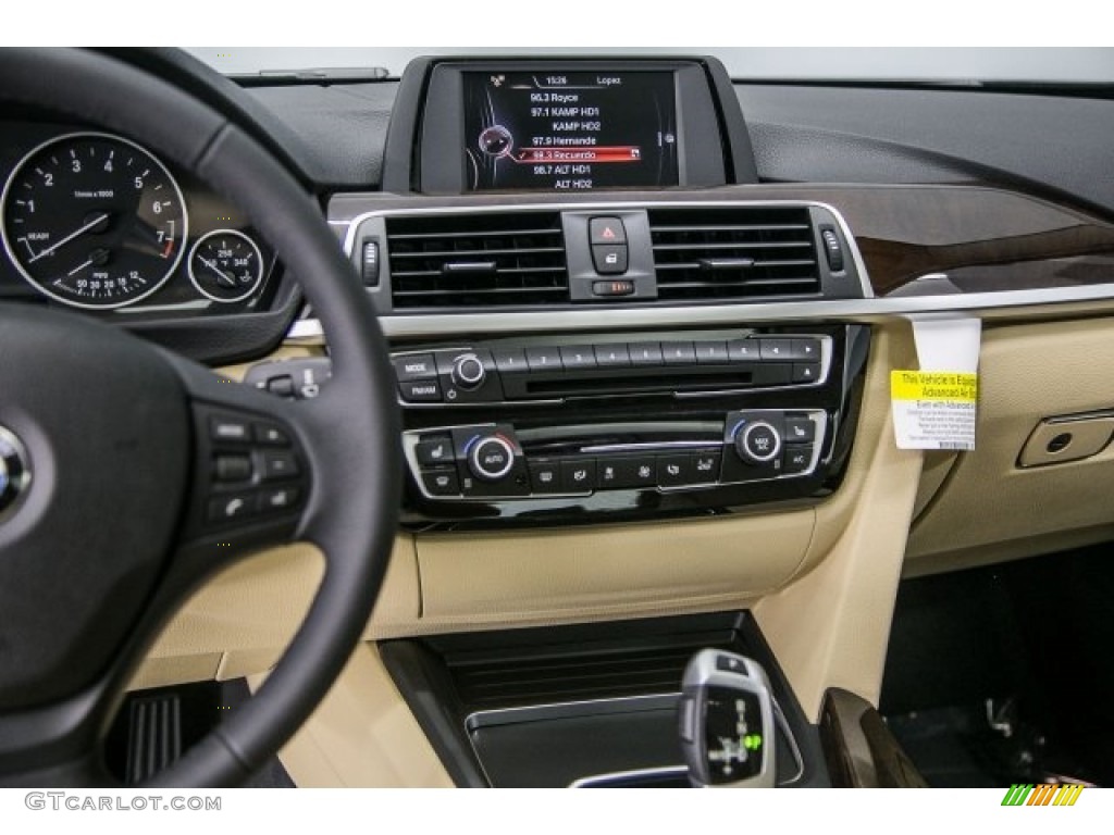 2017 3 Series 320i Sedan - Jet Black / Venetian Beige/Black photo #6