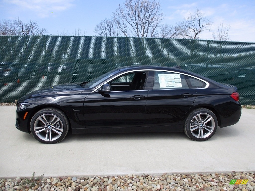 Jet Black 2018 BMW 4 Series 430i xDrive Gran Coupe Exterior Photo #119886781