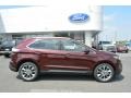 Burgundy Velvet Metallic - Edge Titanium Photo No. 2