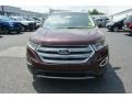 2017 Burgundy Velvet Metallic Ford Edge Titanium  photo #4