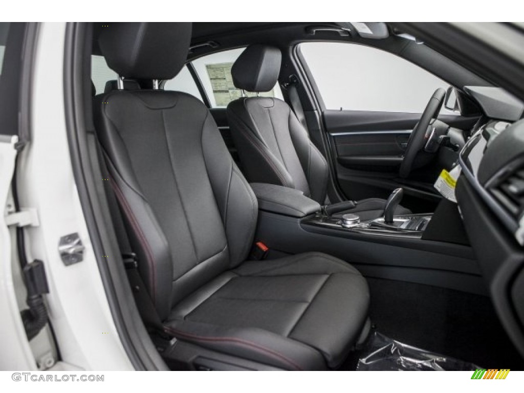 2017 3 Series 330e iPerfomance Sedan - Alpine White / Black photo #2