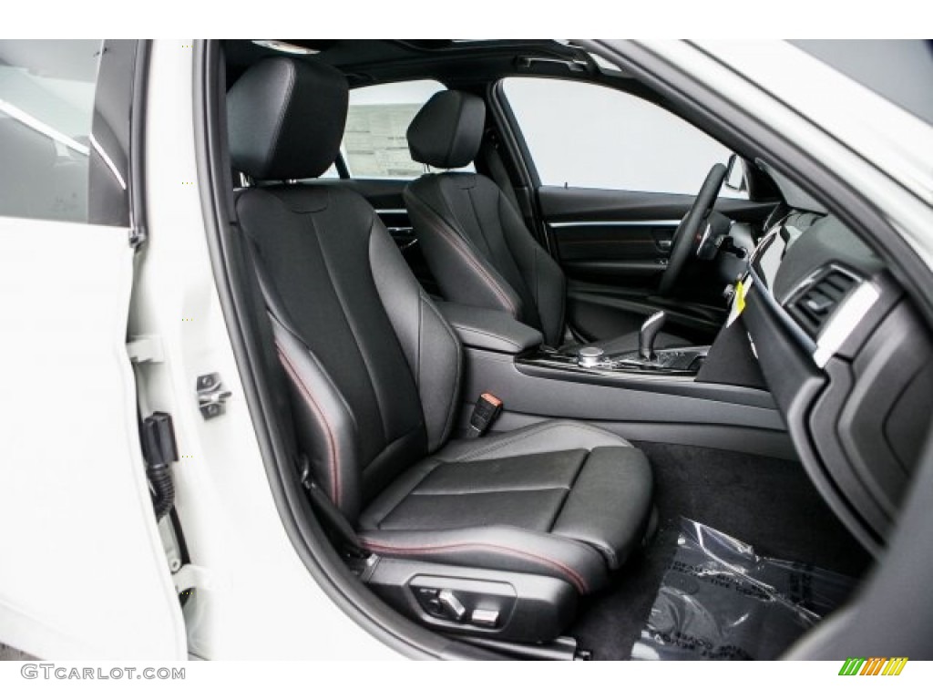 2017 3 Series 330e iPerfomance Sedan - Alpine White / Black photo #2