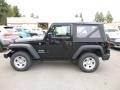 2017 Black Jeep Wrangler Sport 4x4  photo #2