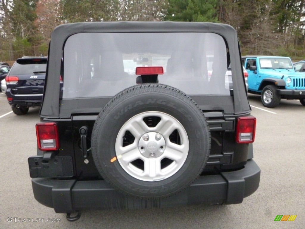 2017 Wrangler Sport 4x4 - Black / Black photo #4