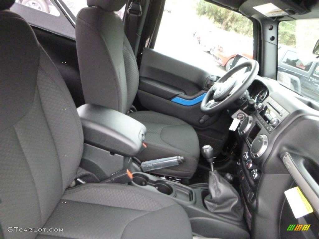 2017 Wrangler Sport 4x4 - Black / Black photo #7