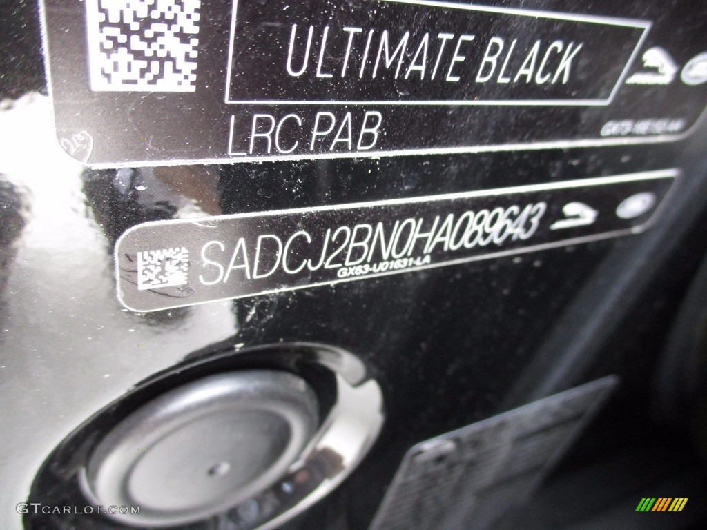 2017 F-PACE 20d AWD Premium - Ultimate Black / Jet photo #19