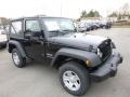 2017 Black Jeep Wrangler Sport 4x4  photo #11