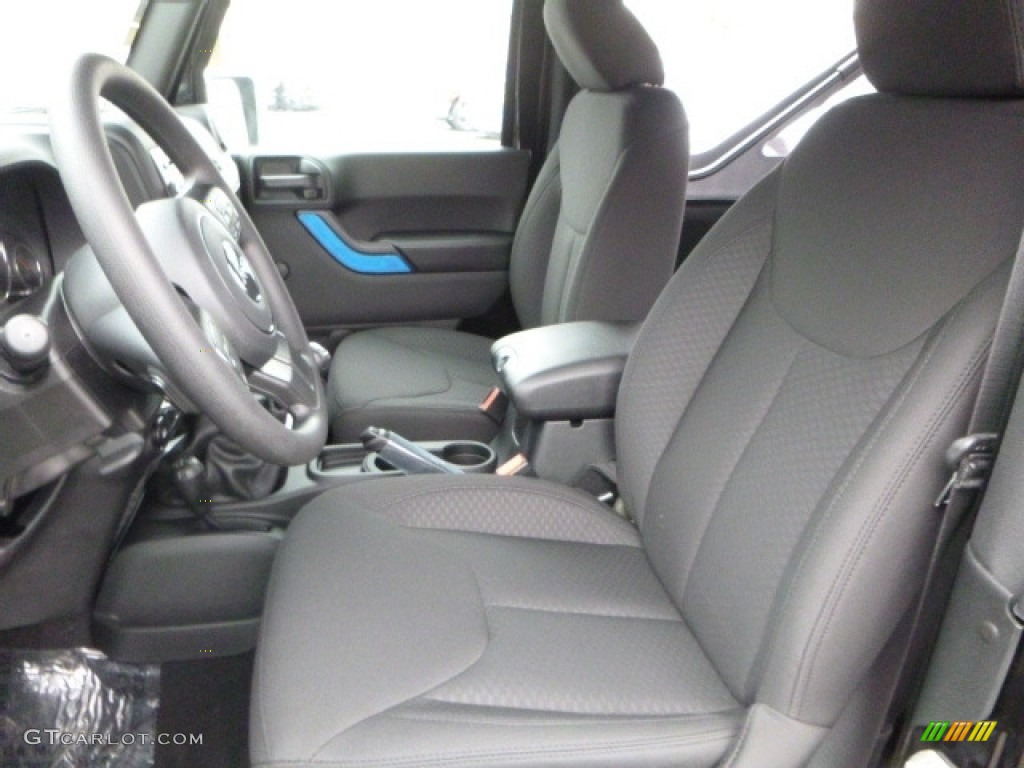 2017 Wrangler Sport 4x4 - Black / Black photo #13