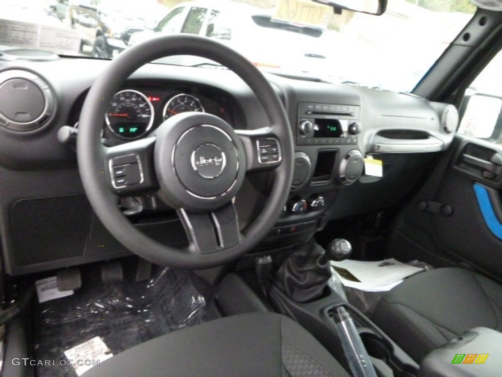 2017 Wrangler Sport 4x4 - Black / Black photo #16