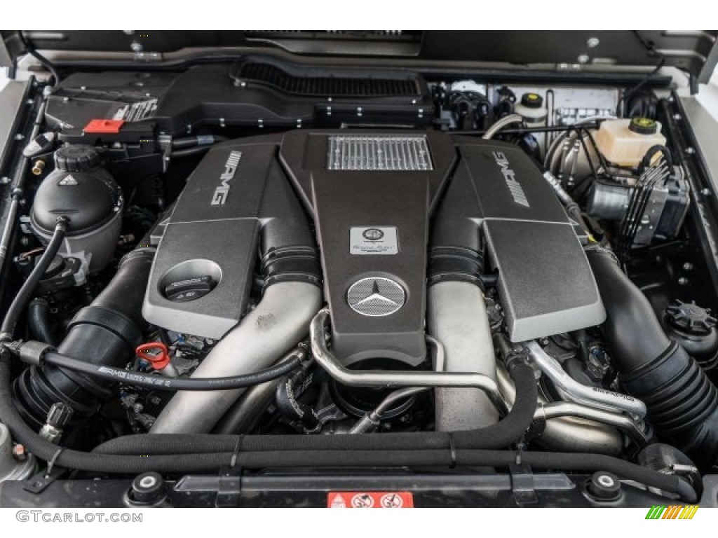 2017 Mercedes-Benz G 63 AMG 5.5 Liter AMG biturbo DOHC 32-Valve VVT V8 Engine Photo #119889520