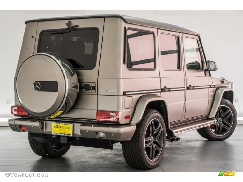 2017 G 63 AMG - designo Manufaktur Sintered Bronze Magno (Matte) / designo Manufaktur Mocha Brown photo #10