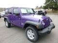 2017 Extreme Purple Jeep Wrangler Unlimited Sport 4x4  photo #11