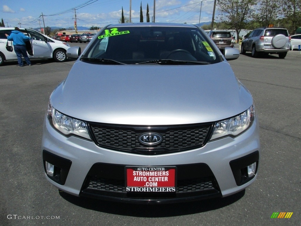 2012 Forte Koup SX - Bright Silver / Black photo #2