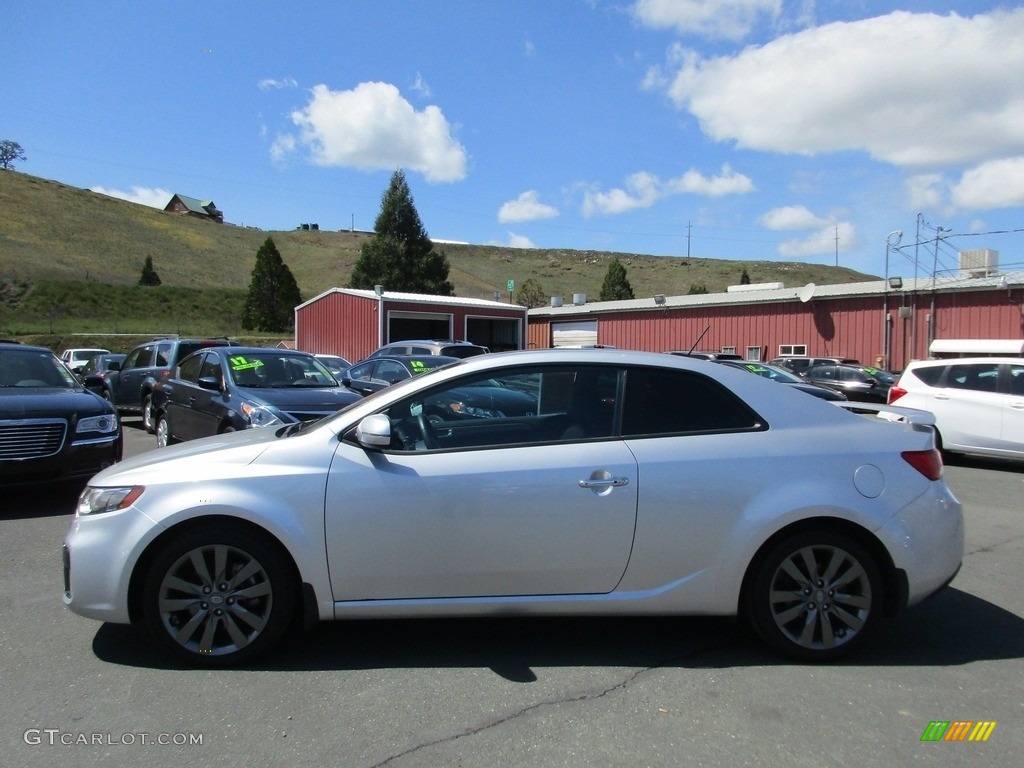 2012 Forte Koup SX - Bright Silver / Black photo #4