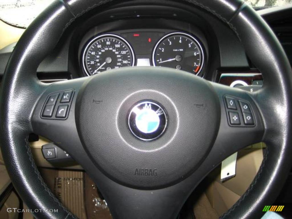 2006 3 Series 330xi Sedan - Deep Green Metallic / Beige Dakota Leather photo #20
