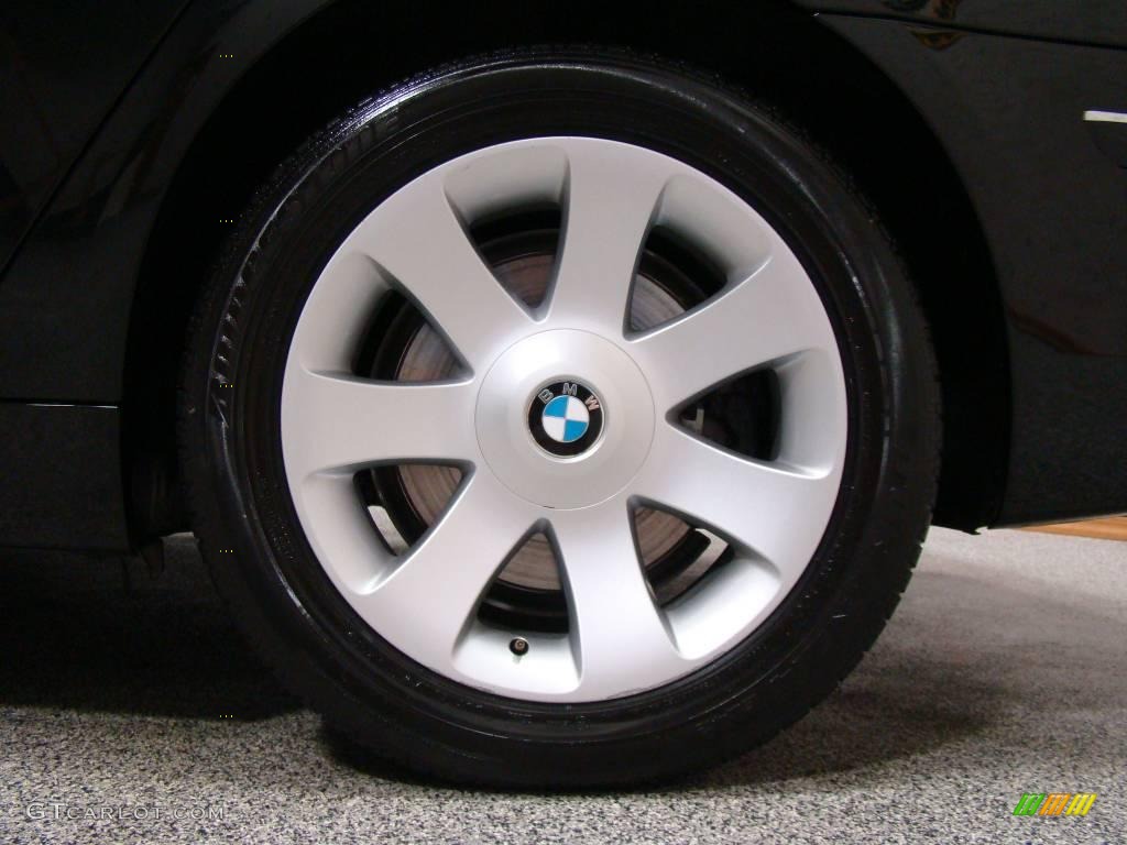 2006 7 Series 750Li Sedan - Black Sapphire Metallic / Black/Black photo #6