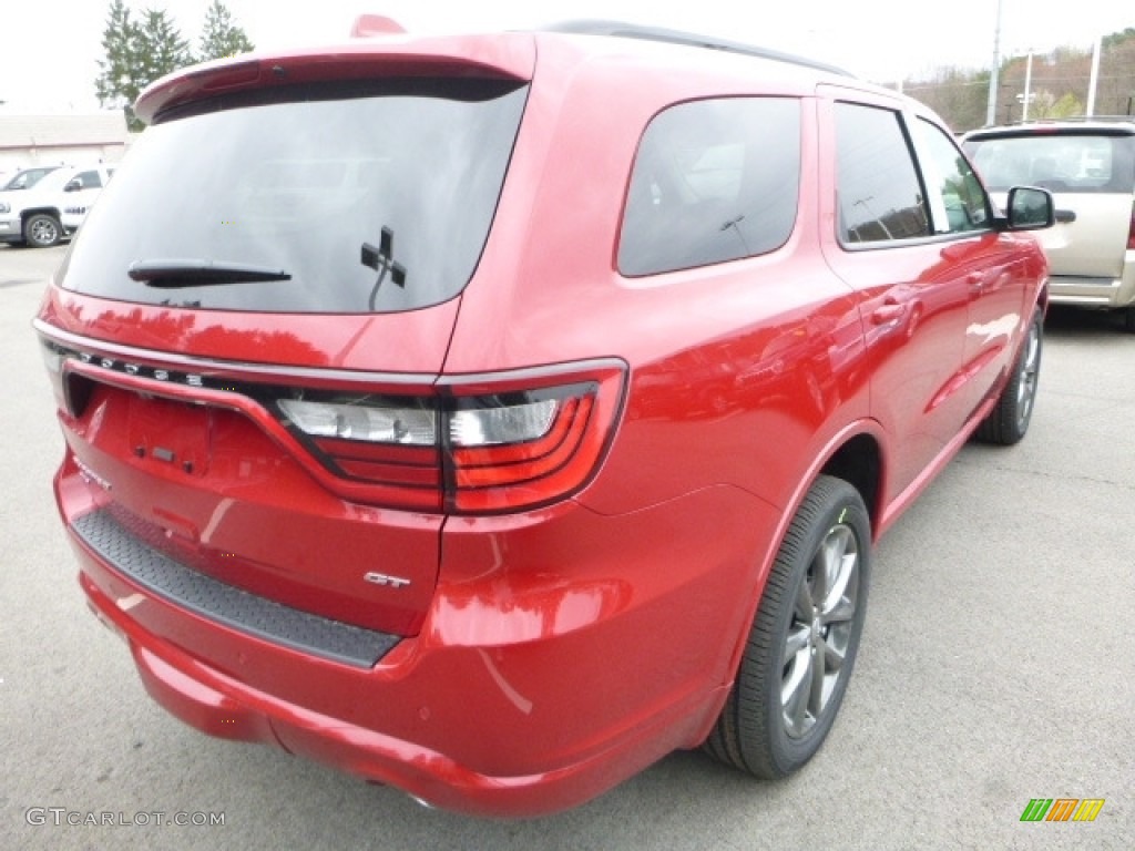 2017 Durango GT AWD - Redline / Black photo #6