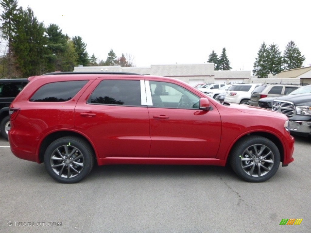 2017 Durango GT AWD - Redline / Black photo #7