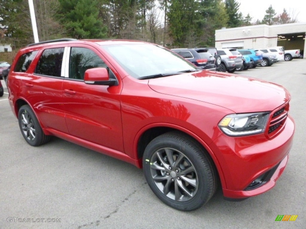 2017 Durango GT AWD - Redline / Black photo #11