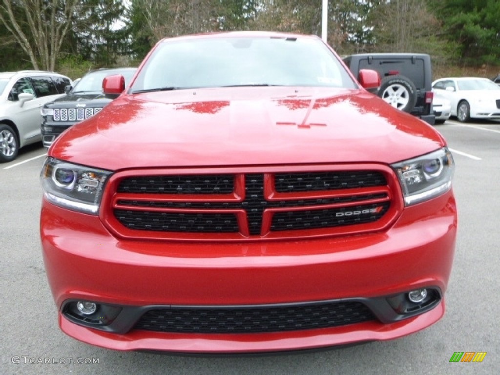 2017 Durango GT AWD - Redline / Black photo #12