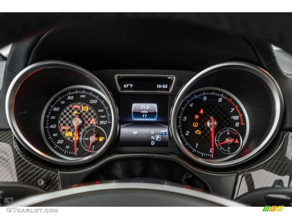 2017 Mercedes-Benz GLE 43 AMG 4Matic Gauges Photo #119893198