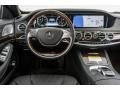 Black 2017 Mercedes-Benz S Mercedes-Maybach S550 4Matic Sedan Dashboard