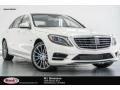 2017 designo Diamond White Metallic Mercedes-Benz S 550e Plug-In Hybrid  photo #1