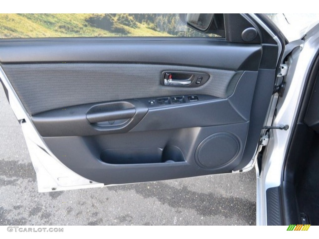 2008 MAZDA3 i Touring Sedan - Sunlight Silver Metallic / Black photo #24