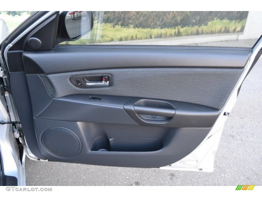 2008 MAZDA3 i Touring Sedan - Sunlight Silver Metallic / Black photo #25