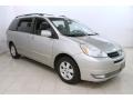 2004 Silver Shadow Pearl Toyota Sienna XLE  photo #1