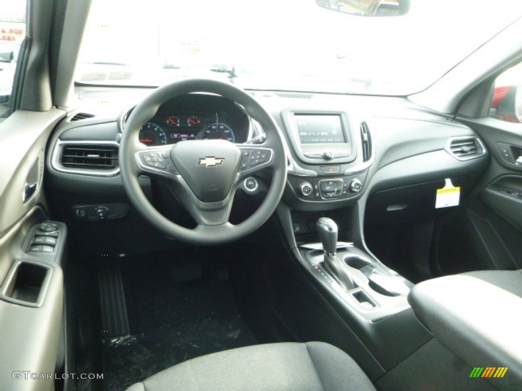 Jet Black Interior 2018 Chevrolet Equinox LT AWD Photo #119894938