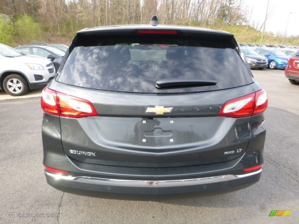 2018 Equinox LT AWD - Nightfall Gray Metallic / Jet Black photo #4